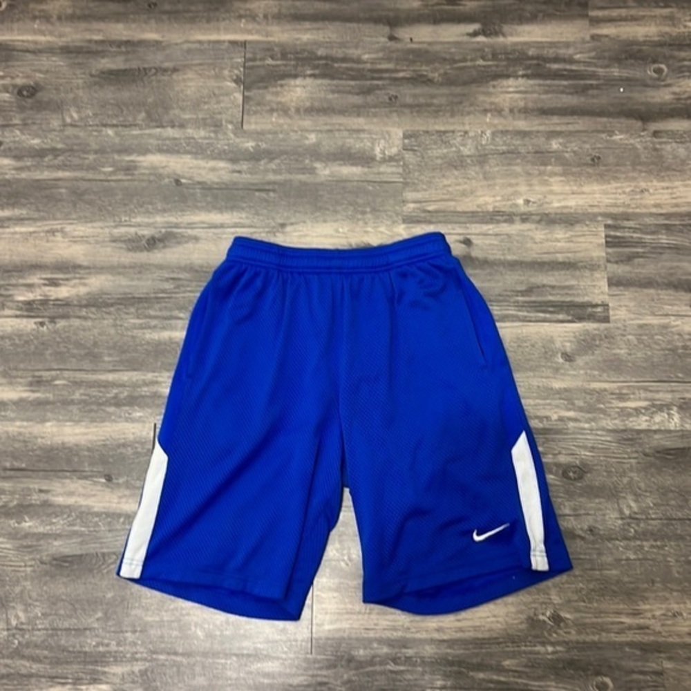 NIKE GYM SHORTS BLUE MEN’S Small